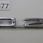Original BMW E10 Modellbezeichnung Schriftzug Badge 1602 Kofferraumklappe