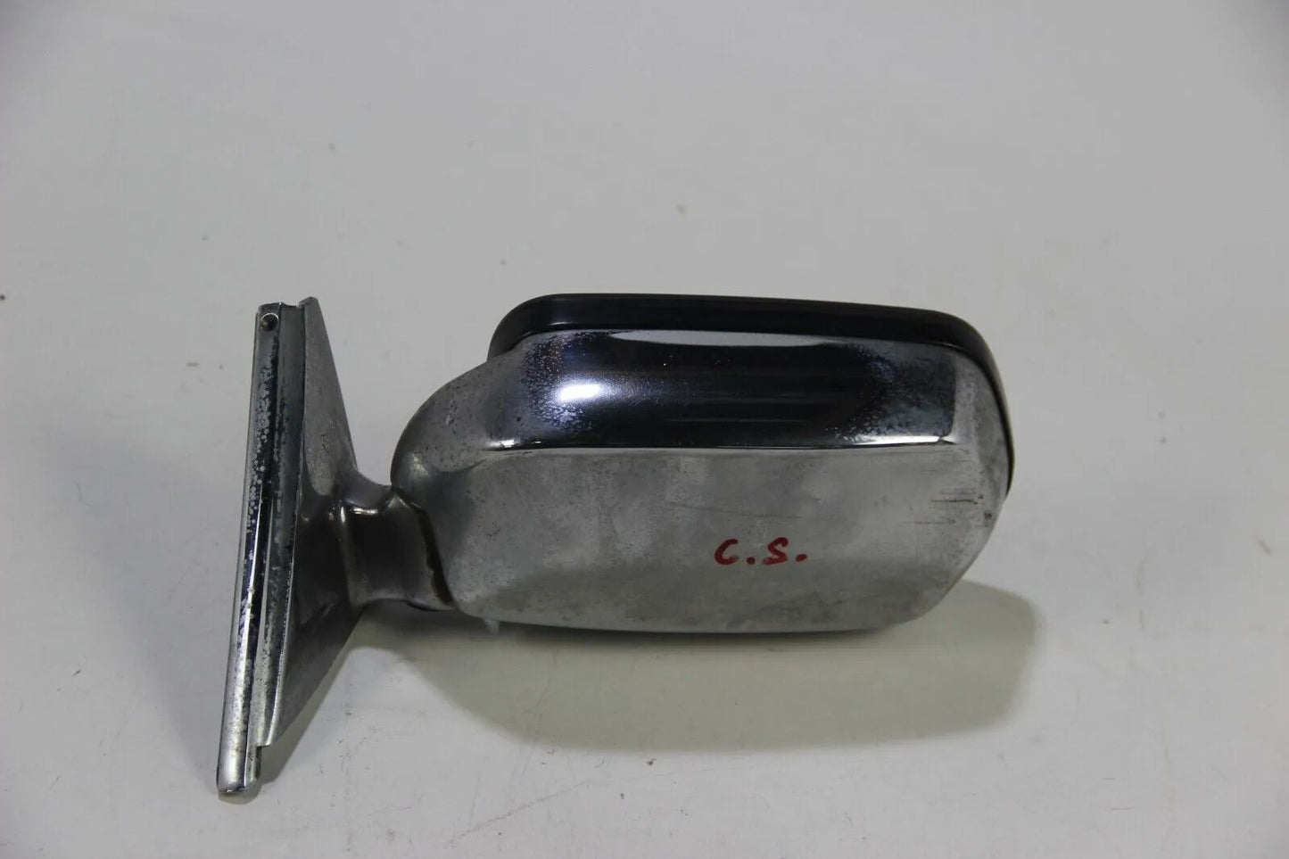 Original BMW E24 635csi  Spiegel Links Seitenspiegel Chrom Chromfuß früh