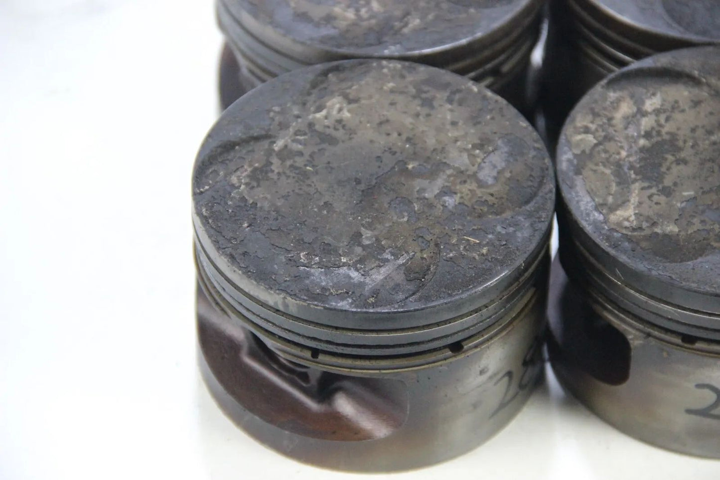 Original BMW E30 320is S14 S14b20 2.0 4x Kolben Mahle Satz 93,335mm Piston