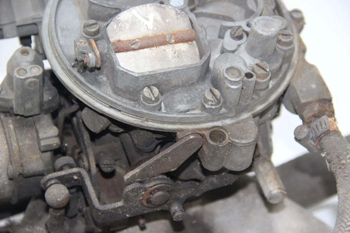 BMW M30 Oldtimer Vergaser Ansaugbrücke Krümmer Zenith 6 ZYL 12507299 1254376