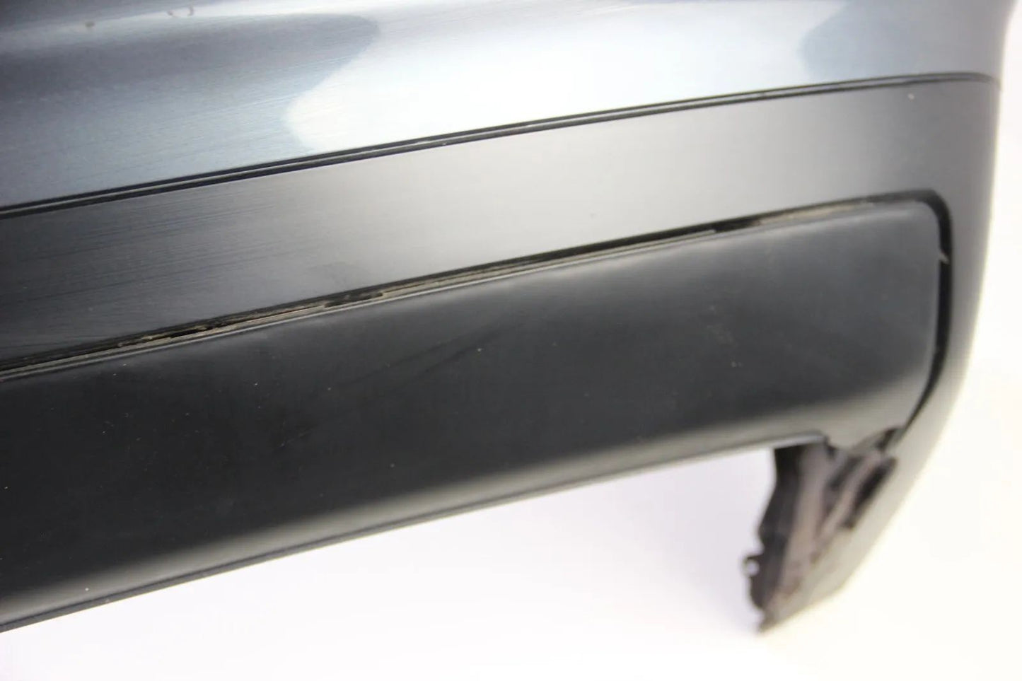 Original BMW E36 Coupe Stoßstange hinten komplett Fjord-blau 316i-328i 3er