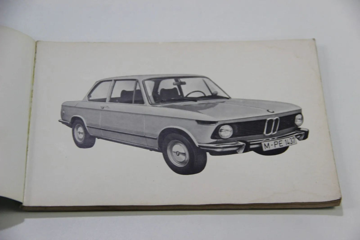 Original BMW E10 1502 Betriebsanleitung 01409760220 Bedienungsanleitung 02
