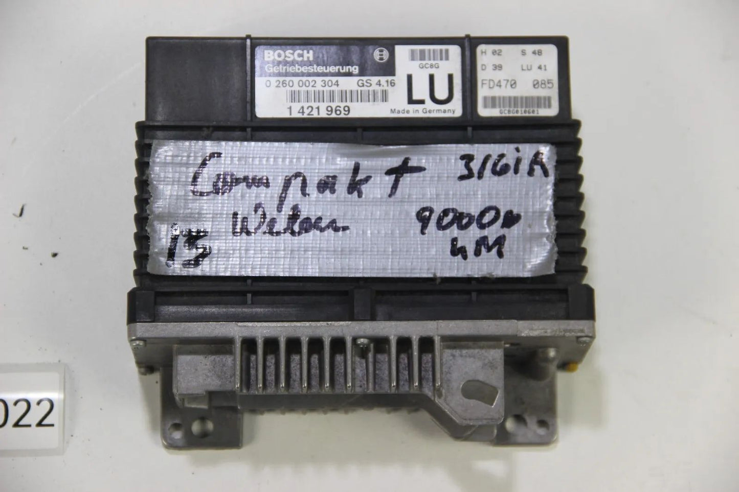 Original BMW E30 316ti Compact Getriebe Steuergerät 0260002304 GCU Steurung