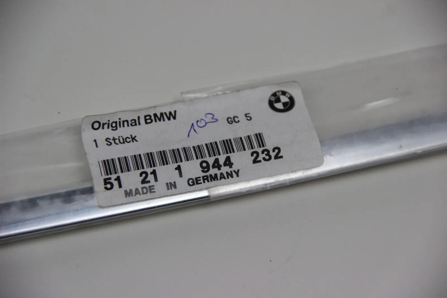 NEU ORIGINAL BMW 51211944232 5er M5 E34 Abdeckung rechts Chrom