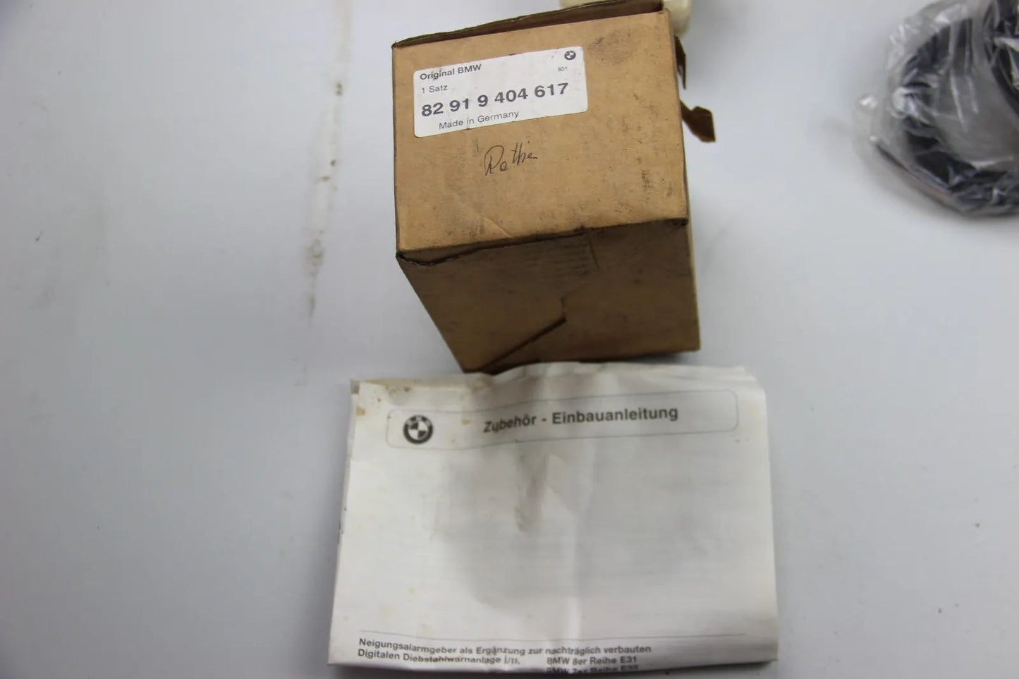 NEU ORIGINAL 82919404617 BMW E31 E32 E34 E36 Neigungsalarm geber Diebstahl Alarm