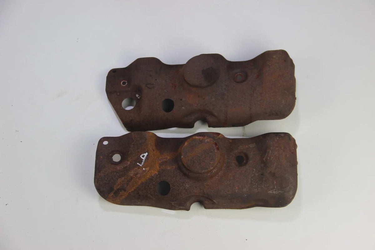 Original BMW E28 E24 Auspuffkrümmer Hitzeschutzblech M30 paar 5er 6er Heatshield