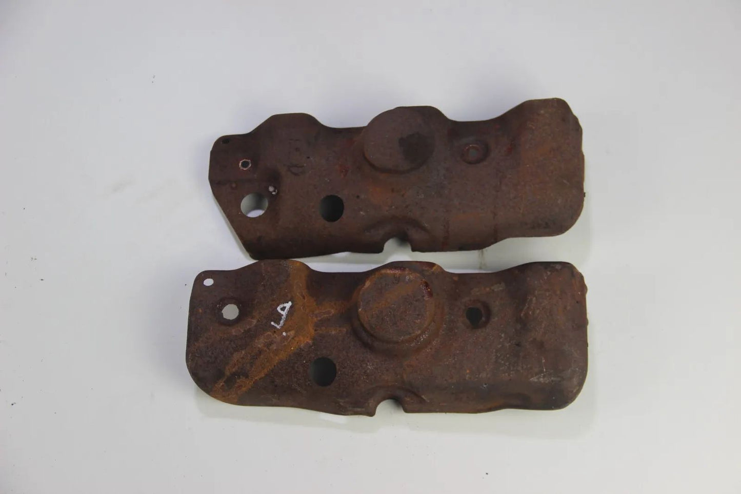 Original BMW E28 E24 Auspuffkrümmer Hitzeschutzblech M30 paar 5er 6er Heatshield