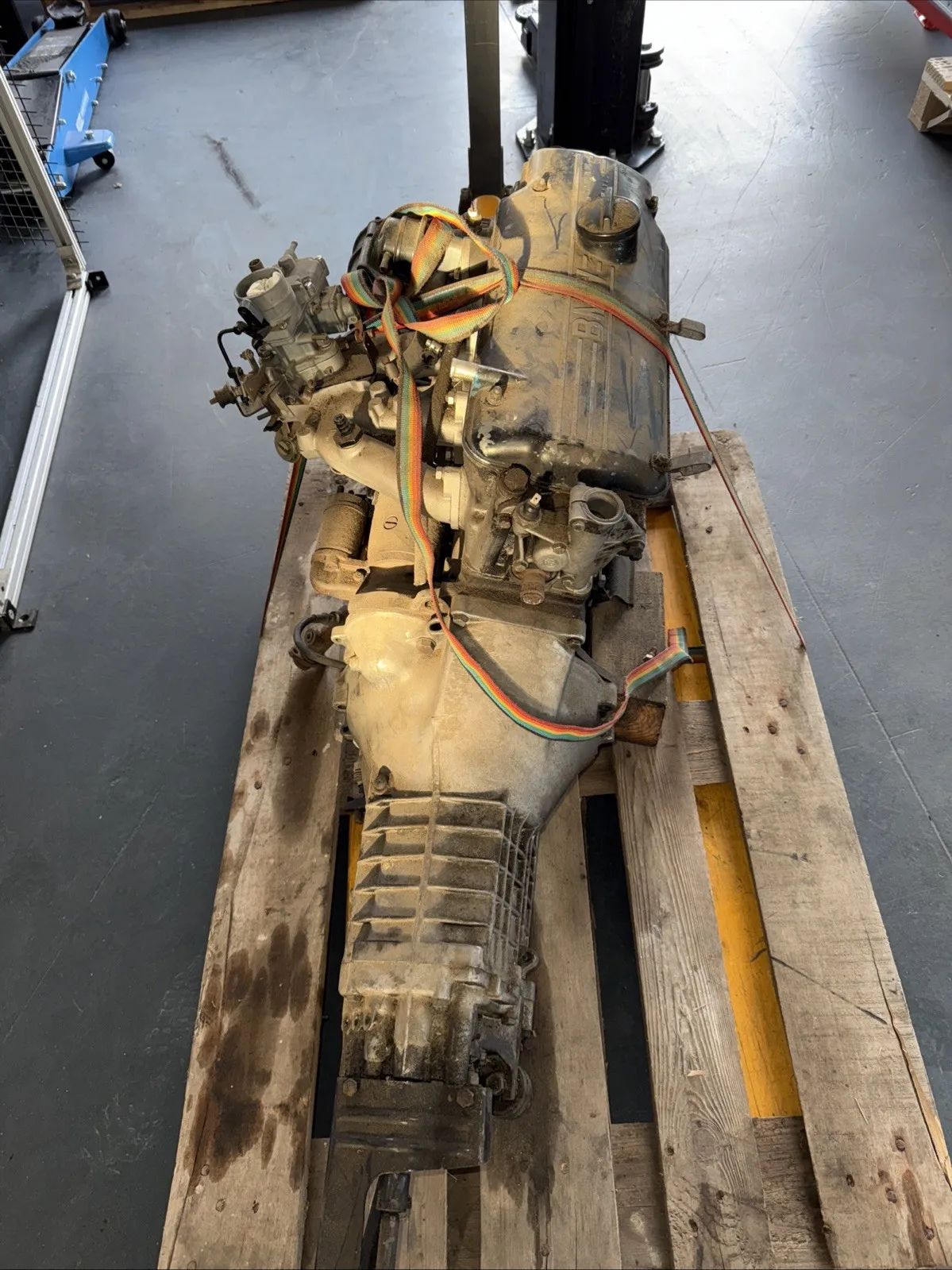 BMW E21 316 E10 1602 02 M10b16 Motor Engine Getriebe