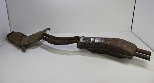 Original BMW E34 525i Auspuff Mittelschalldämpfer Endschalldämpfer 1709483