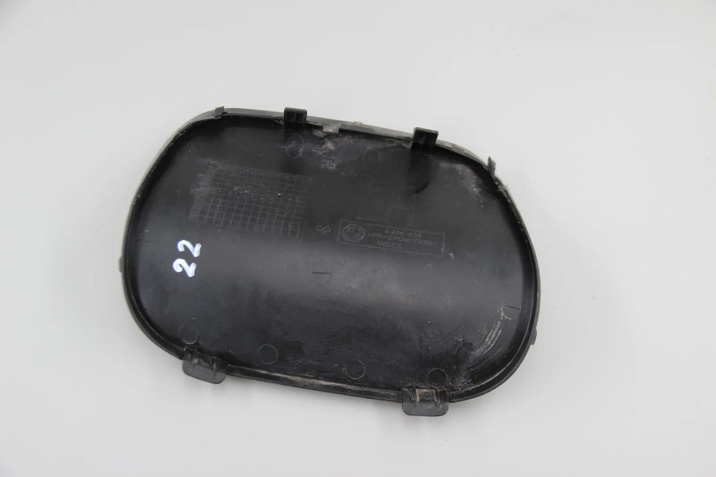 BMW X5 E53 Stoßstange hinten links Auspuffloch Kappe Abdeckung Blende 8244439