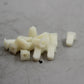 Original BMW E81 E88 E30 E36 E28 E24 15x Spreizmutter ST 4.8 WEISS 63171367868