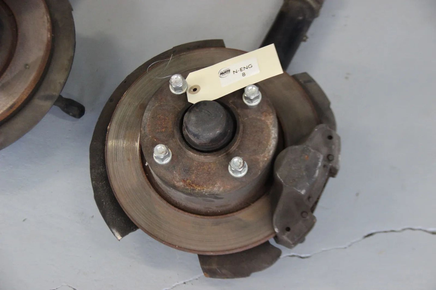 Original Porsche 914 914/4 Federbeine vorne Links Rechts Bremssattel Stoßdämpfer