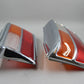 Original BMW NK 1800 2000 Lichtscheibe R + L chrom mit Chromleiste, Dichtung NOS NLA 8754115 8754116 / 24702 / 224701