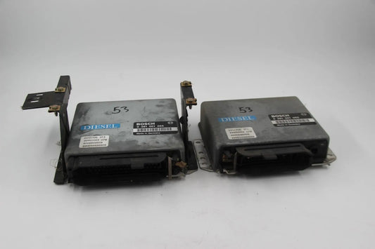 Original BMW E30 324td Steuergerät Doppel ECU Bosch 0281001063 / 028100164