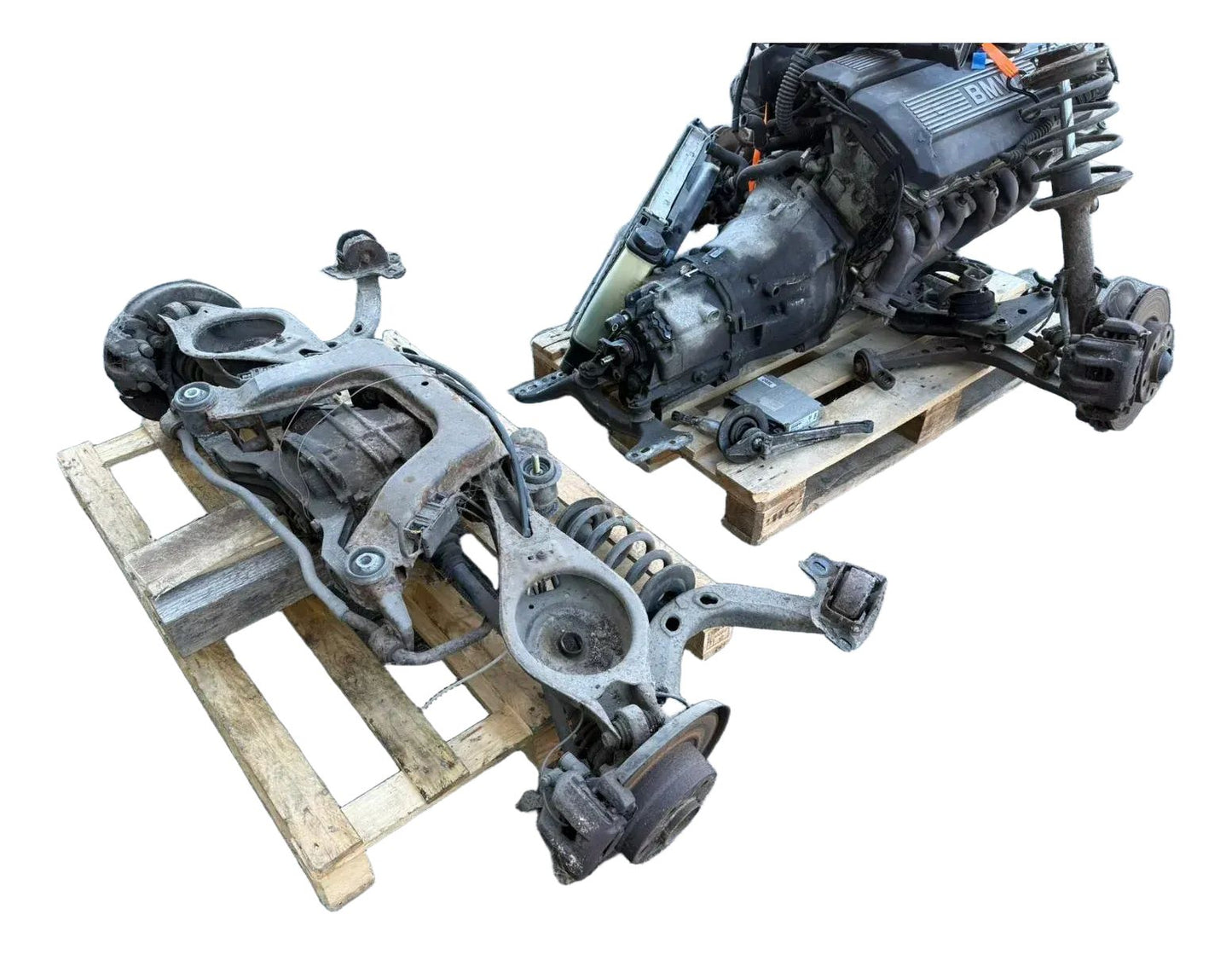 BMW E36 320i M52 6-Zylinder Umbaupaket Motor Vorderachse Getriebe Hinterachse