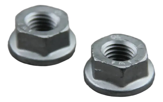 Original BMW E30 316i-325i 2x Sechskantmutter mit Flansch M10-10 ZNS 31351095452