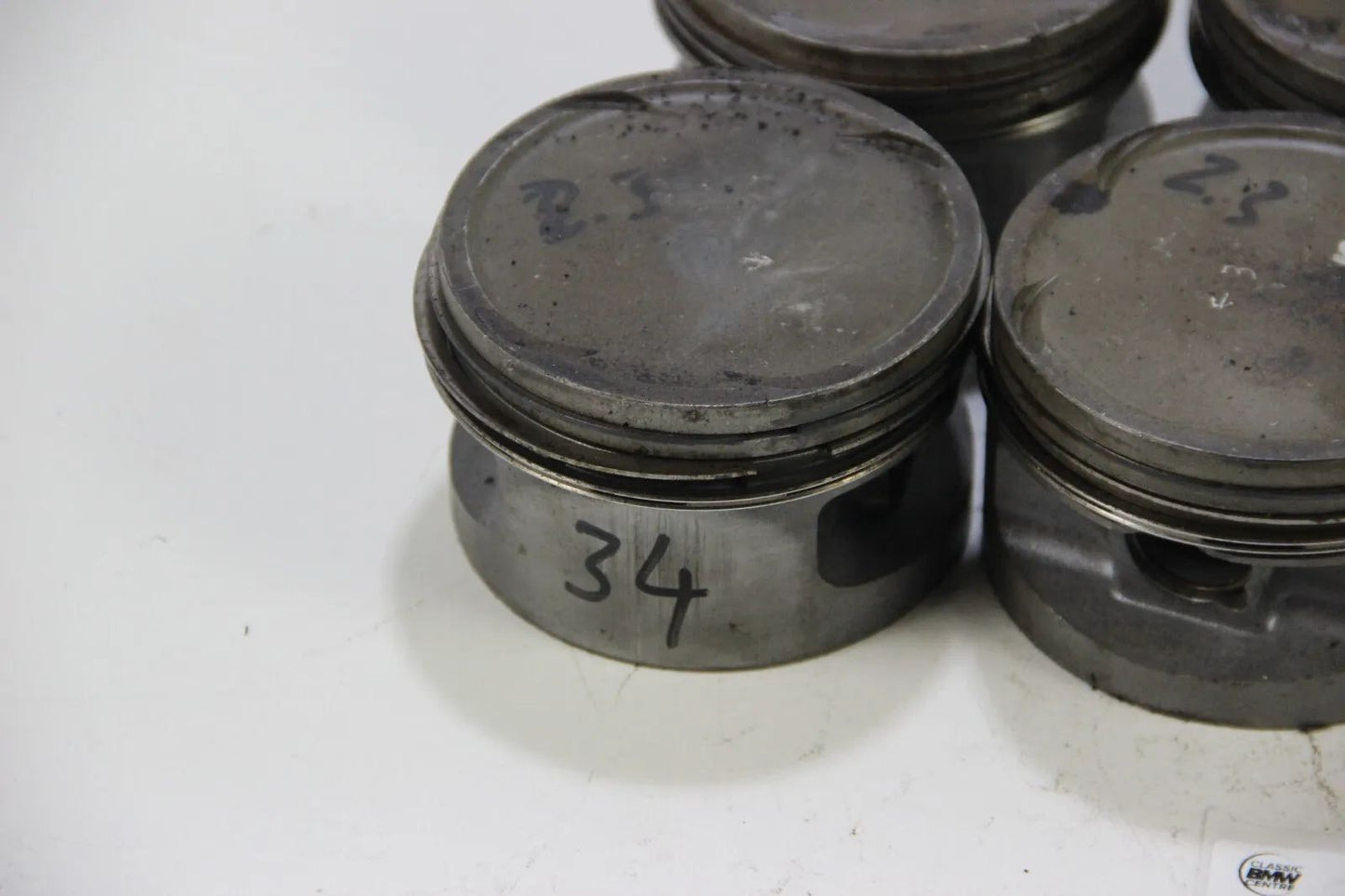 Original BMW E30 M3 S14 S14b23 2.3 4x Kolben Mahle 93v81 93,335mm Piston