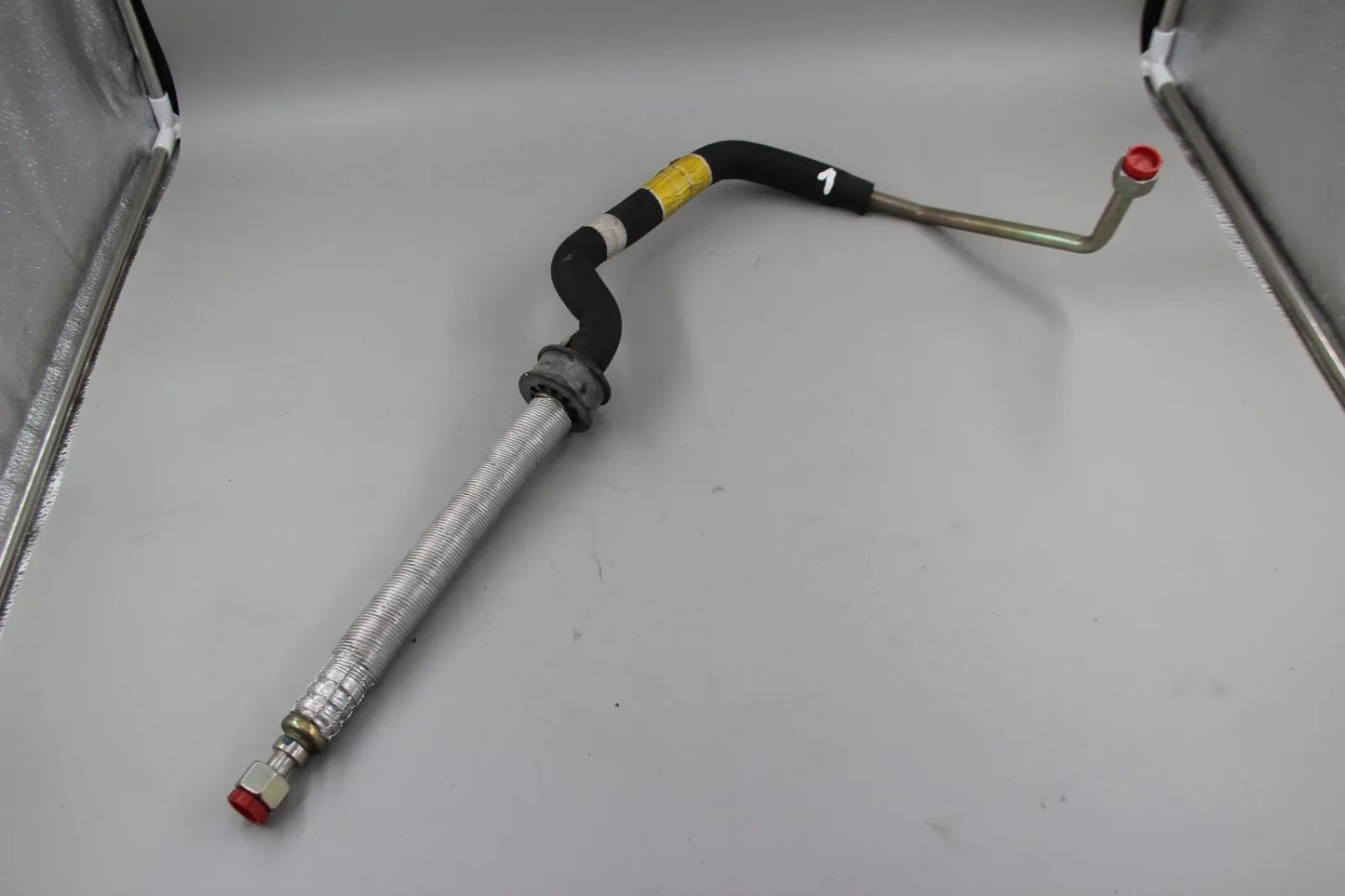 Ori. BMW E34 M5 M5 3.8 Druckleitung Kompressor-Kondensator R12/R134A 64538390979