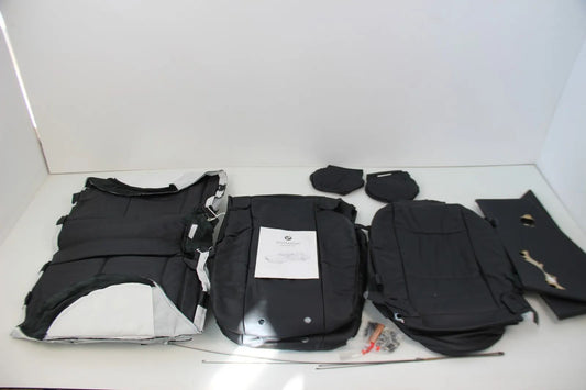 BMW E46 Limo Lederverkleidung/Bezug Innenausstattung schwarz NOS 99990460967