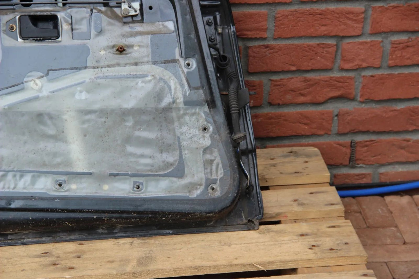 BMW E30 Limo/Touring Hintertür links 4-Türer mit Fensterheber Diamantschwarz