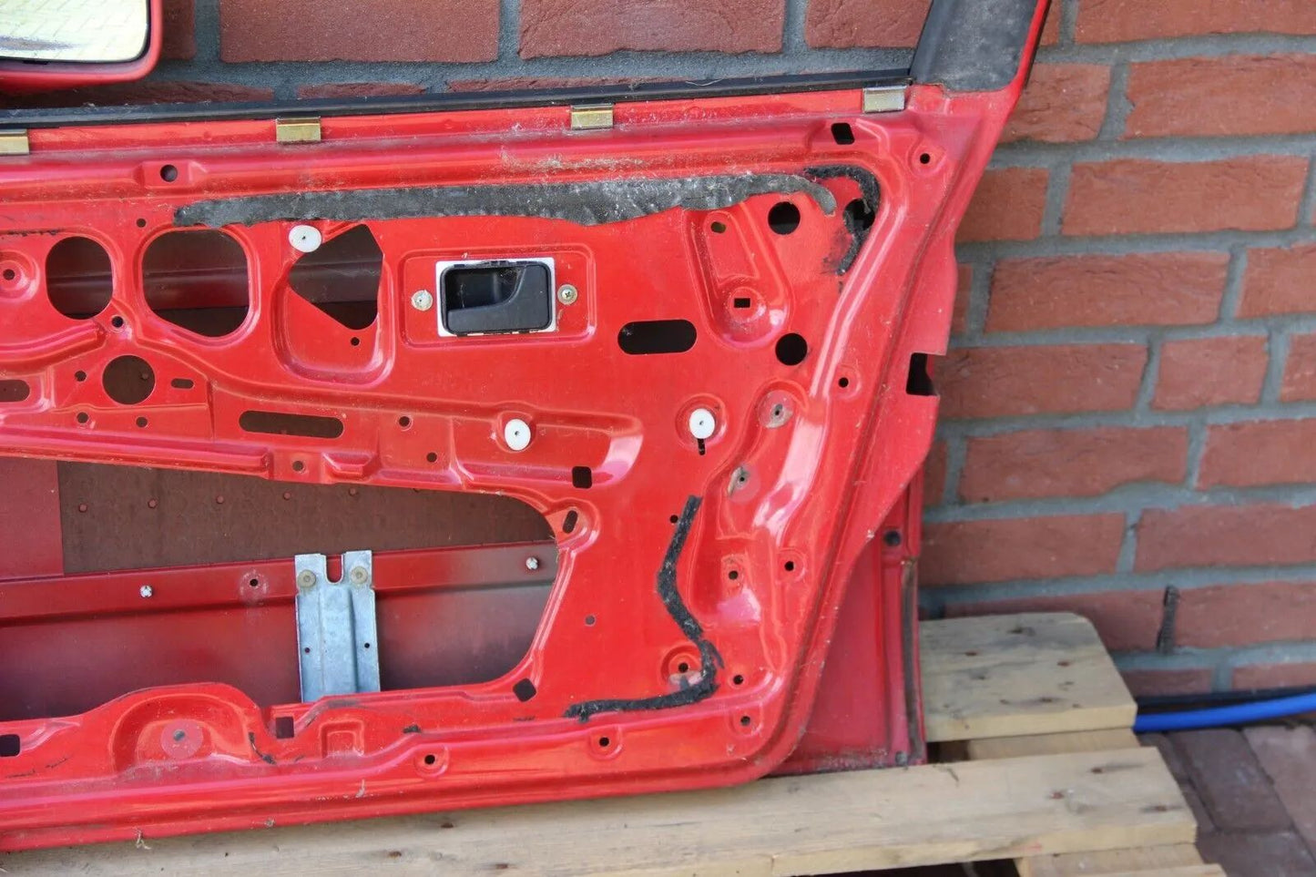 Original BMW E30 Limo/Touring Beifahrertür vorne rechts 4-Türer Brilliantrot 3er