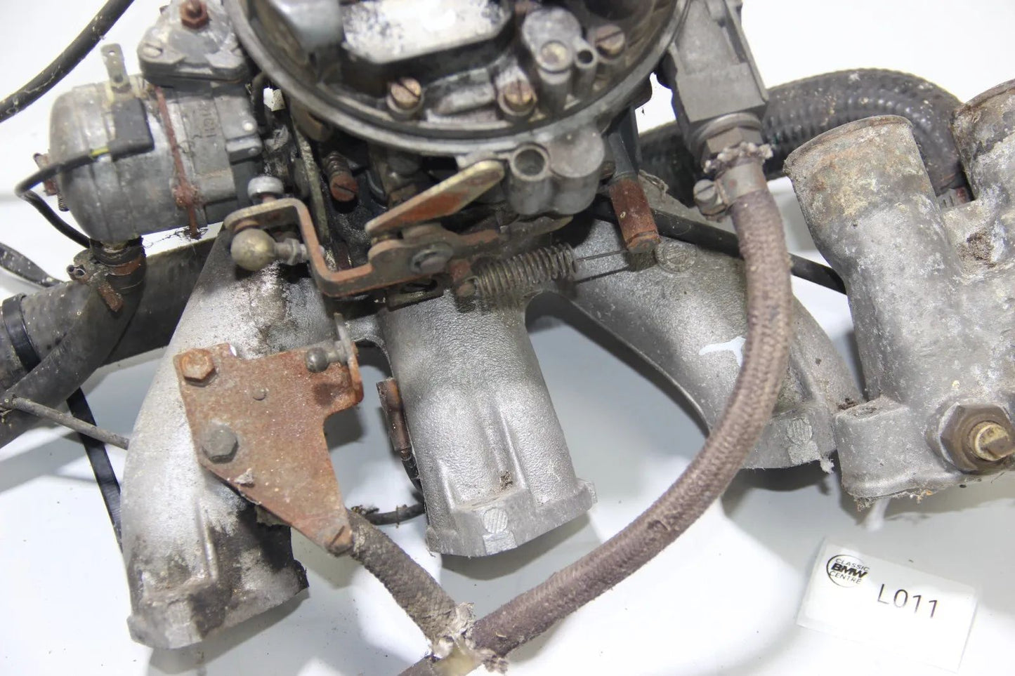 BMW M30 Oldtimer Vergaser Ansaugbrücke Krümmer 1254376 1254375