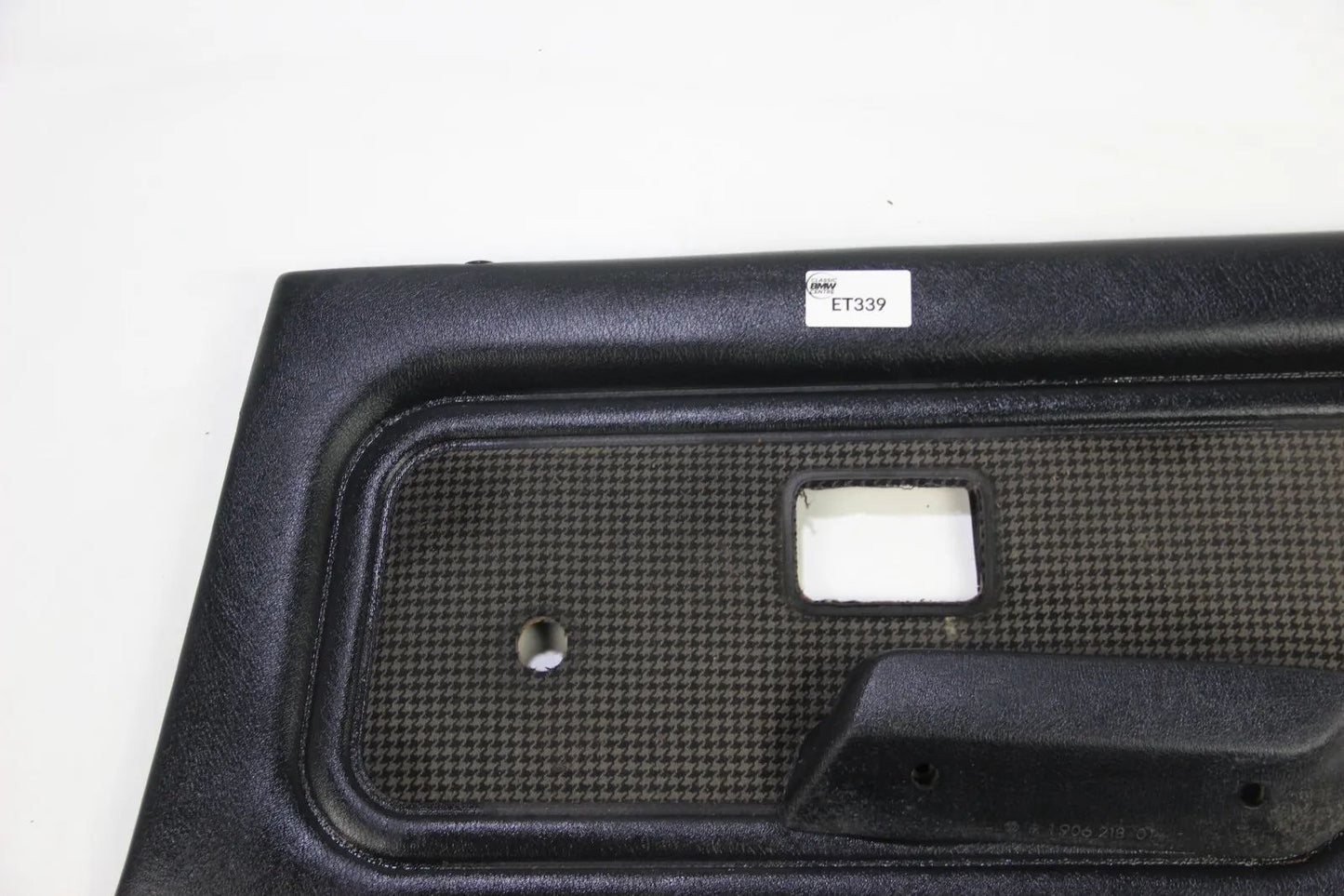 Original BMW E30 Limousine Touring Türpappe Türverkleidung hinten rechts pepita