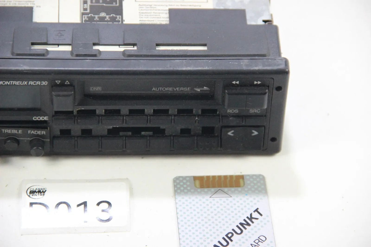 Original Blaupunkt Monteux RCR 30 Radio Autoradio Auto
