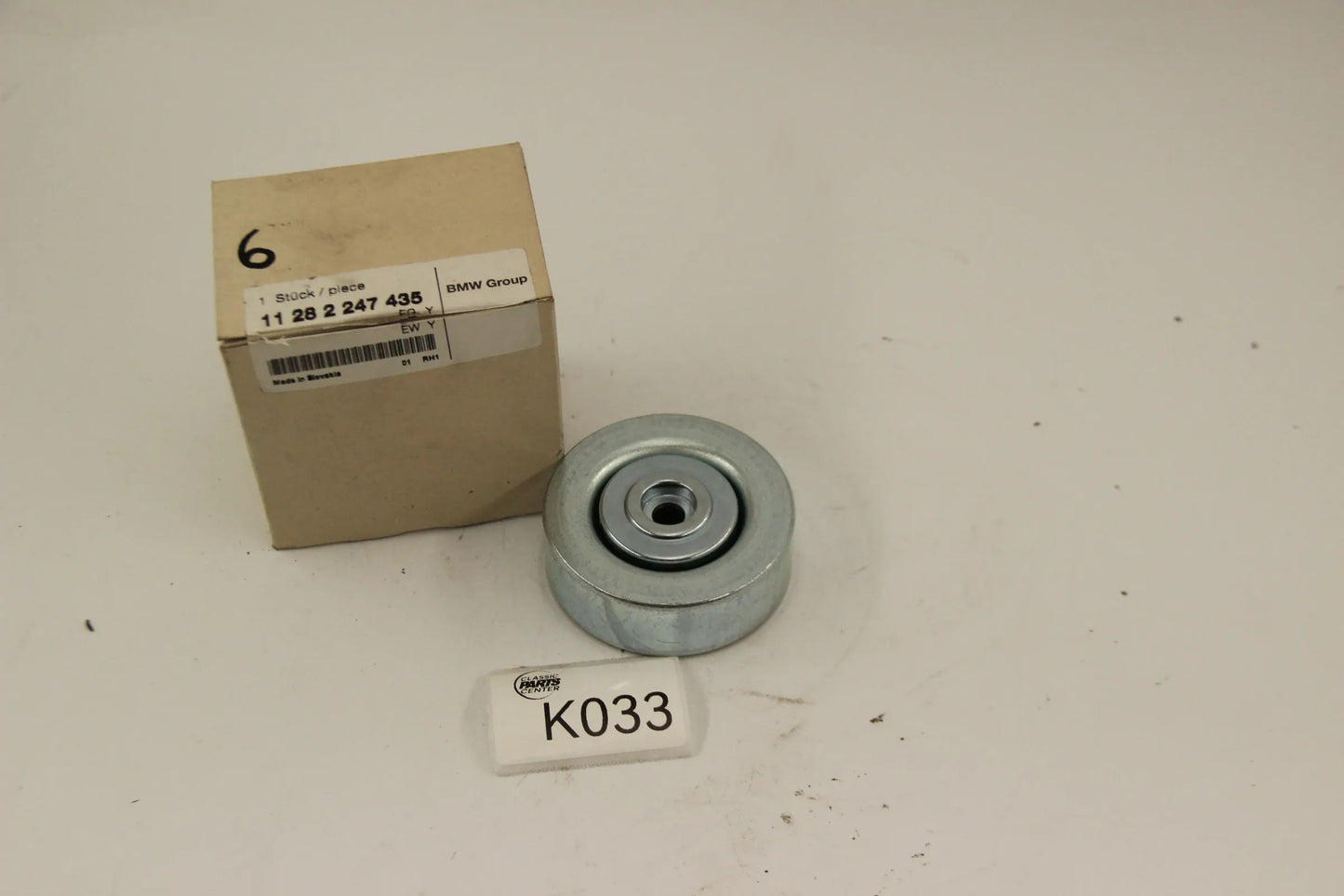 Original BMW E46 E39 E38 E53   Rolle Riementrieb Wasserpumpe  11282247435