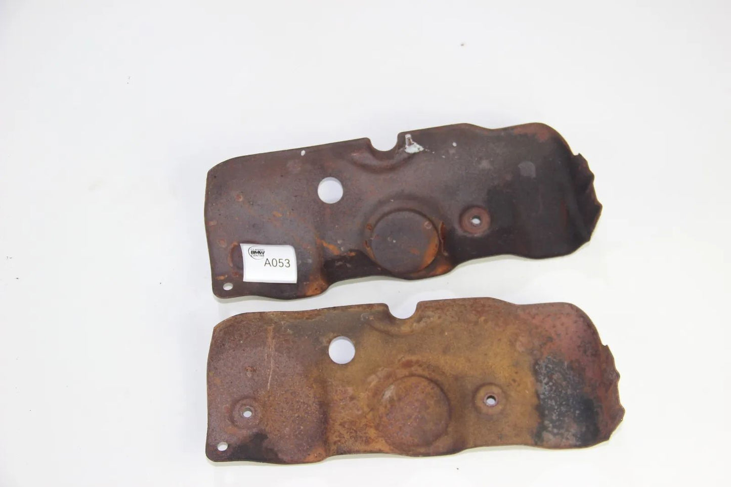 Original BMW E28 E24 Auspuffkrümmer Hitzeschutzblech M30 paar 5er 6er Heatshield