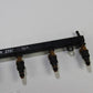Original BMW E34 535i Einspritzleiste Fuelrail mit Injektoren Benzin OEM 5er