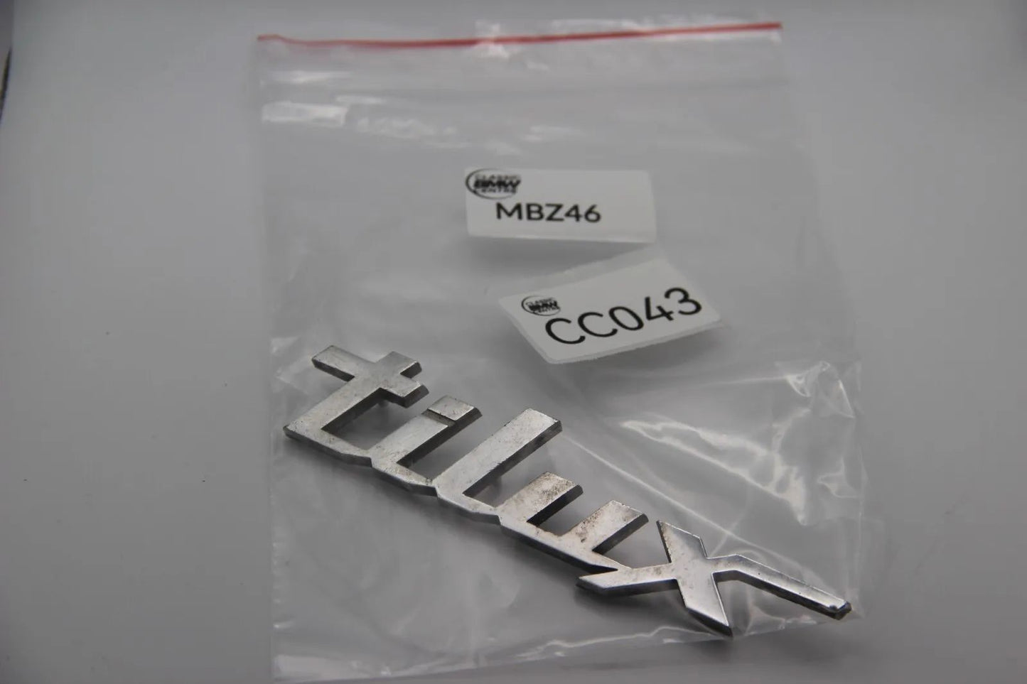 Original BMW E6 E10 tilux NK Modellbezeichnung Emblem Schriftzug Badge Schild