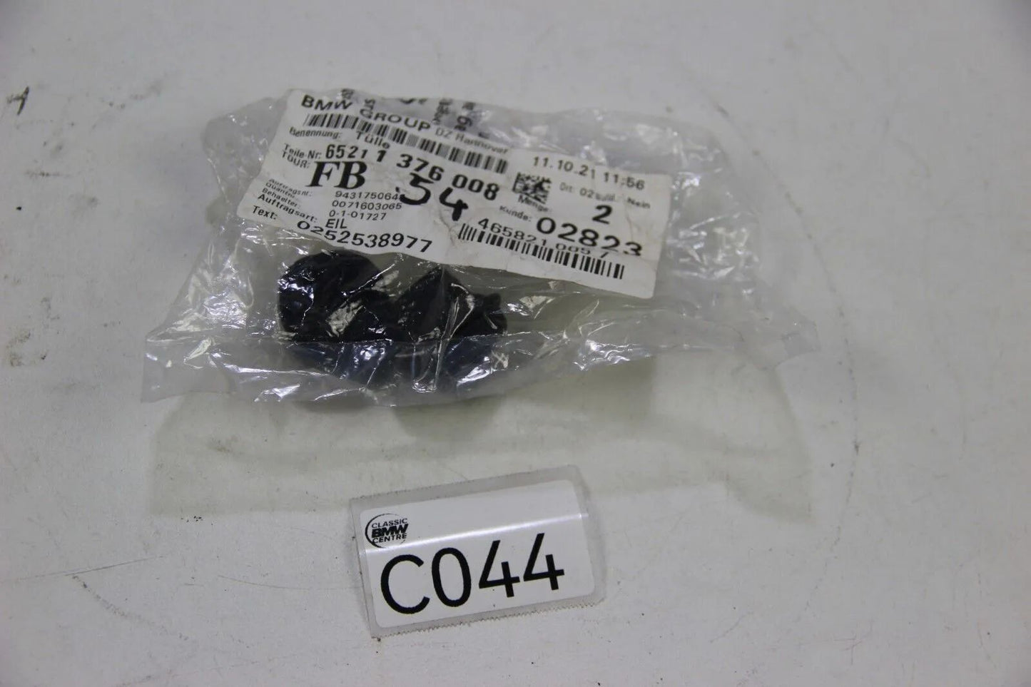 Original BMW 3er Serie E30 E36 2x Tülle Originalteil Sofortversand 65211376008