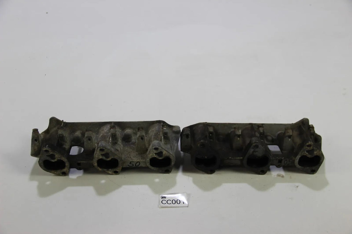 Original BMW E24 E23 E28 M30 Ansaugrohr vorne hinten 1256420 1256417