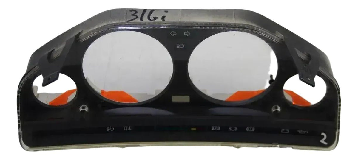 BMW E30 316i 318i	Kombiinstrument Tacho Gehäuse für Tachos mit Quartz Uhr
