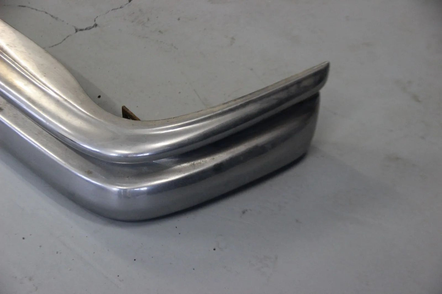 Original Mercedes W108 W109 S-Klasse Stoßstange Hinten Chrom o.Gummi Rear Bumper