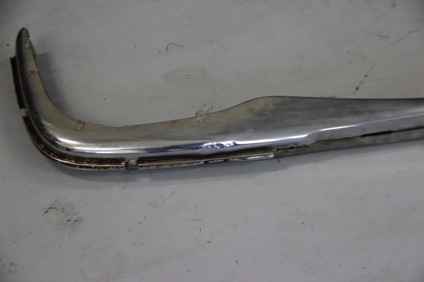 Original Mercedes W108 W109 S-Klasse Stoßstange Hinten Chrom Rear Bumper Chrome