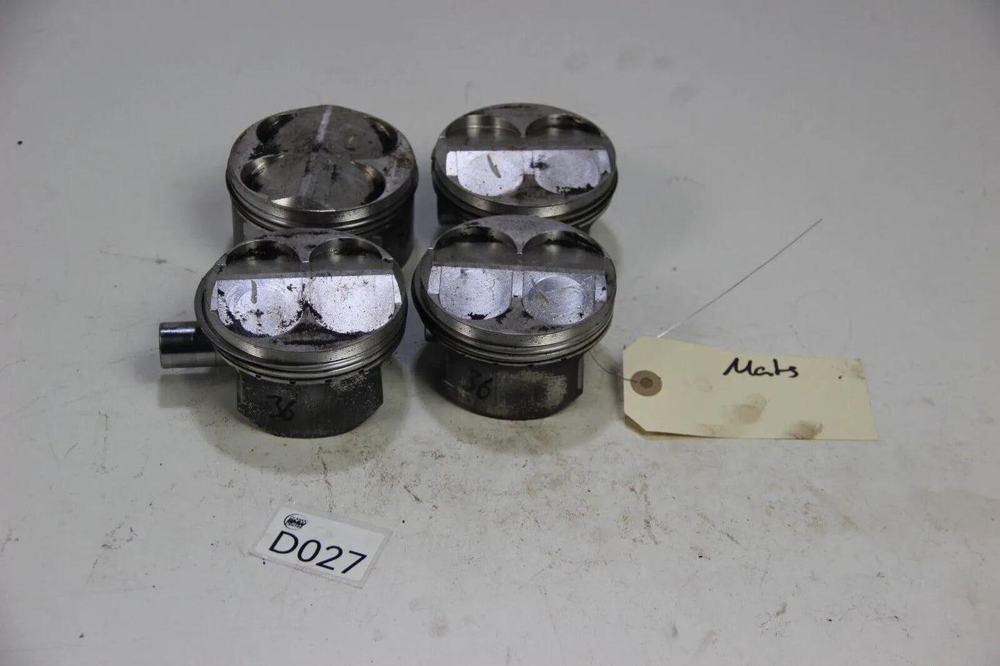 BMW E30 M3 S14 S14b23 2.3 4x Schmiedekolben Motorsport Gr. A Gr. N 93,55mm