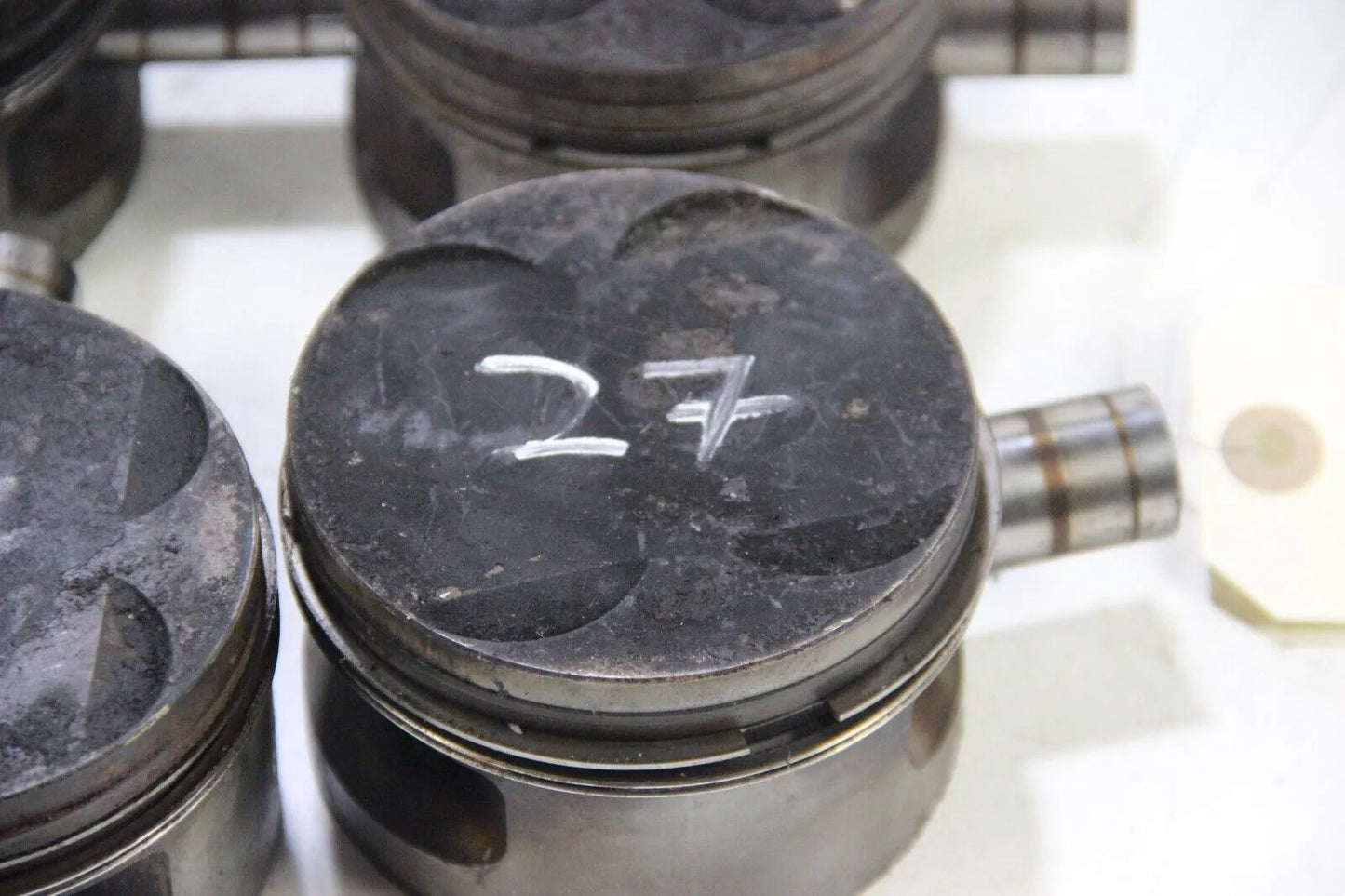 Original BMW E30 320is S14 S14b20 2.0 4x Kolben Mahle Satz 93,335mm Piston