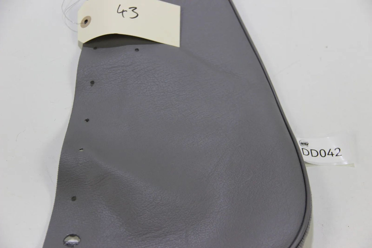 Original BMW E30 3er 316i-325i M3 Sportsitz Bezug Wange Oben Rechts Grau Stoff