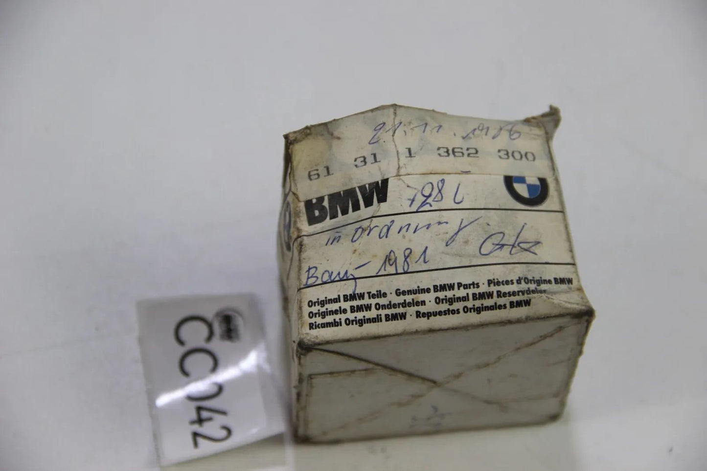 Original BMW Schalter Licht Lichtschalter  Switch schwarz 61311362300