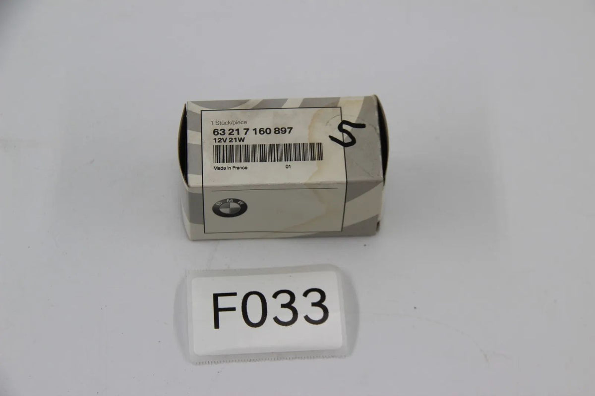 Original BMW E81 E82 E87 F45 F46 E46 Glühlampe silber 12V 21W 63217160897