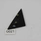 BMW E12 518-535i M10 M20 M30 Eckblende Corner Moulding rechts