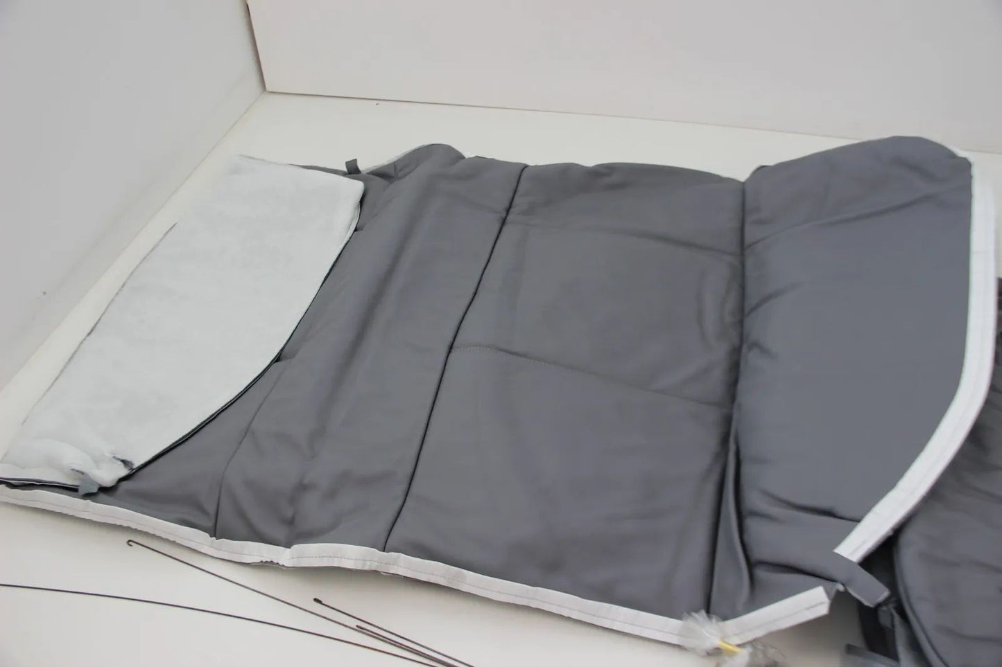 BMW E46 Limo Lederverkleidung/Bezug Innenausstattung grau NOS 99990460968 Neu