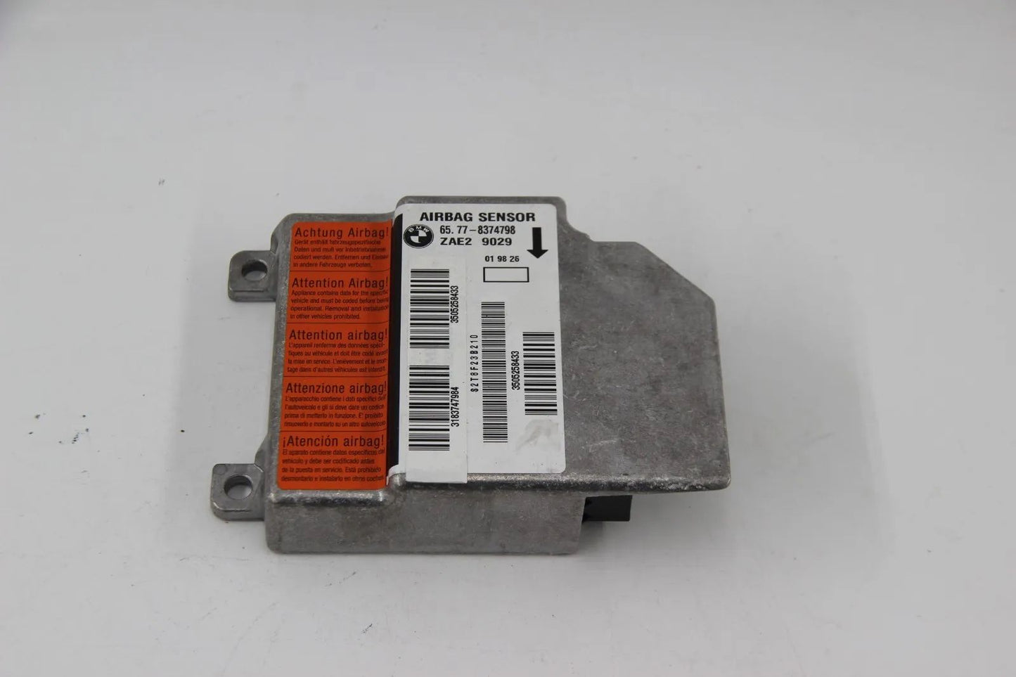 BMW E36 Z3 M3 S50 S52 Z3M Steuergerät Airbag uncodiert NOS 65778374798 Neu