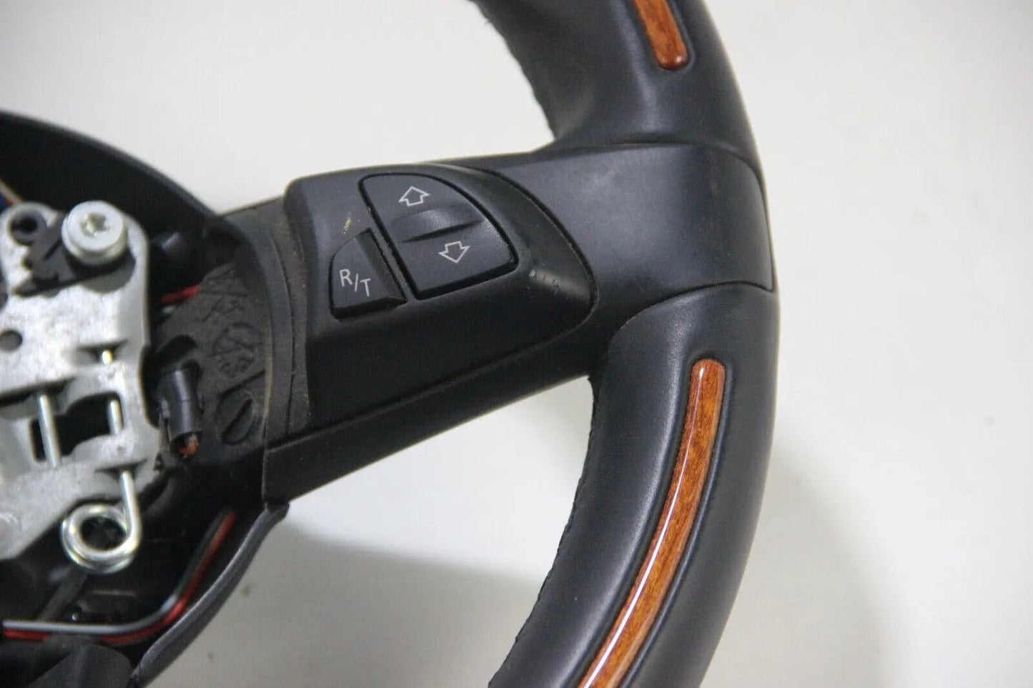 BMW Z4 Coupe E85 E86 Sportlenkrad Leder Holzring Multifunktional 32307906785