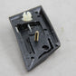 Original BMW E32 730i Limousine Stossleiste Seitenwand hinten links 51131908687