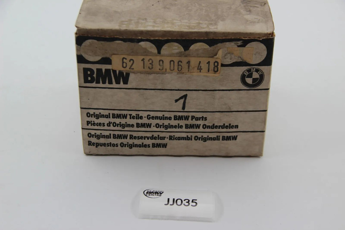 BMW E34 M50 Nachrüstsatz Aussentemperatur/Digitaluhr unvollständig 62139061418