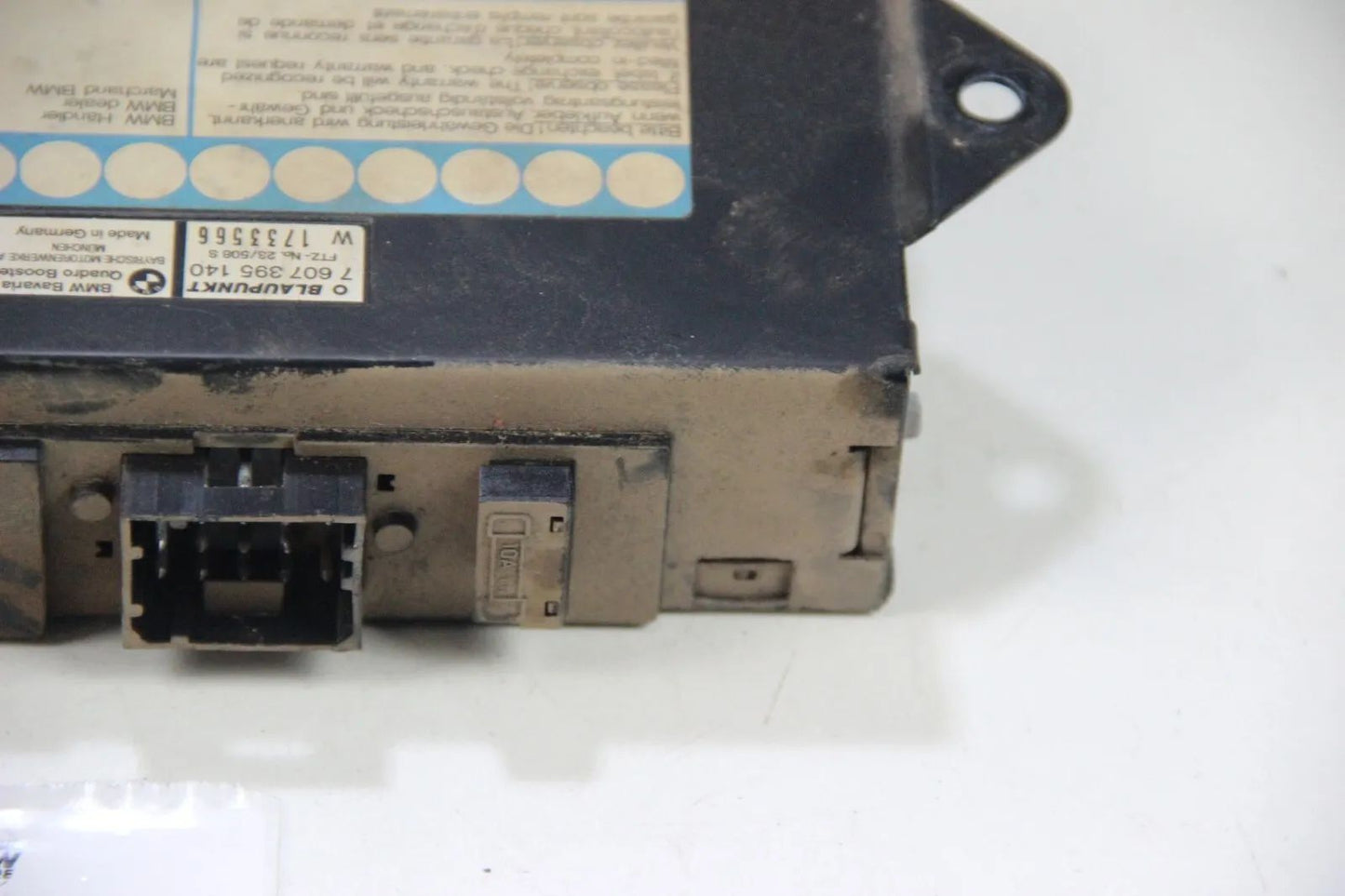 Original BMW BMW Bavaria Quadro Booster Sound System Groß Amplitier 65121375983