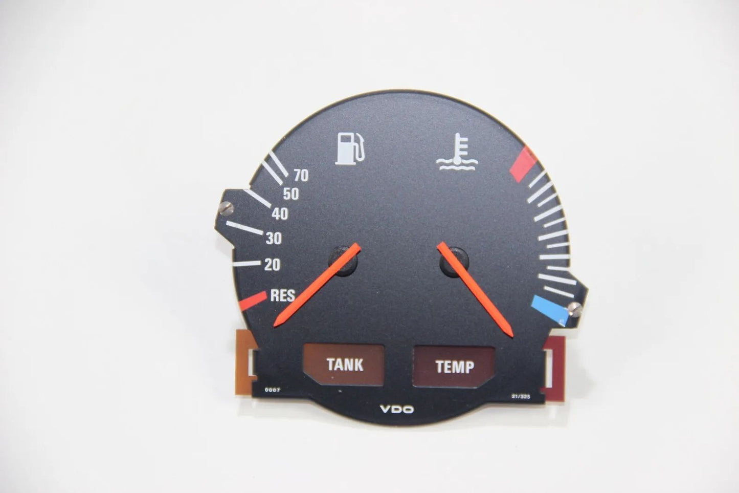 Original BMW E24 S1 Kombiinstrument Tankanzeige Temperaturanzeige VDO 1365237